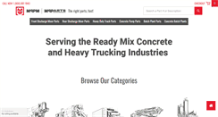 Desktop Screenshot of mixerandplantparts.com